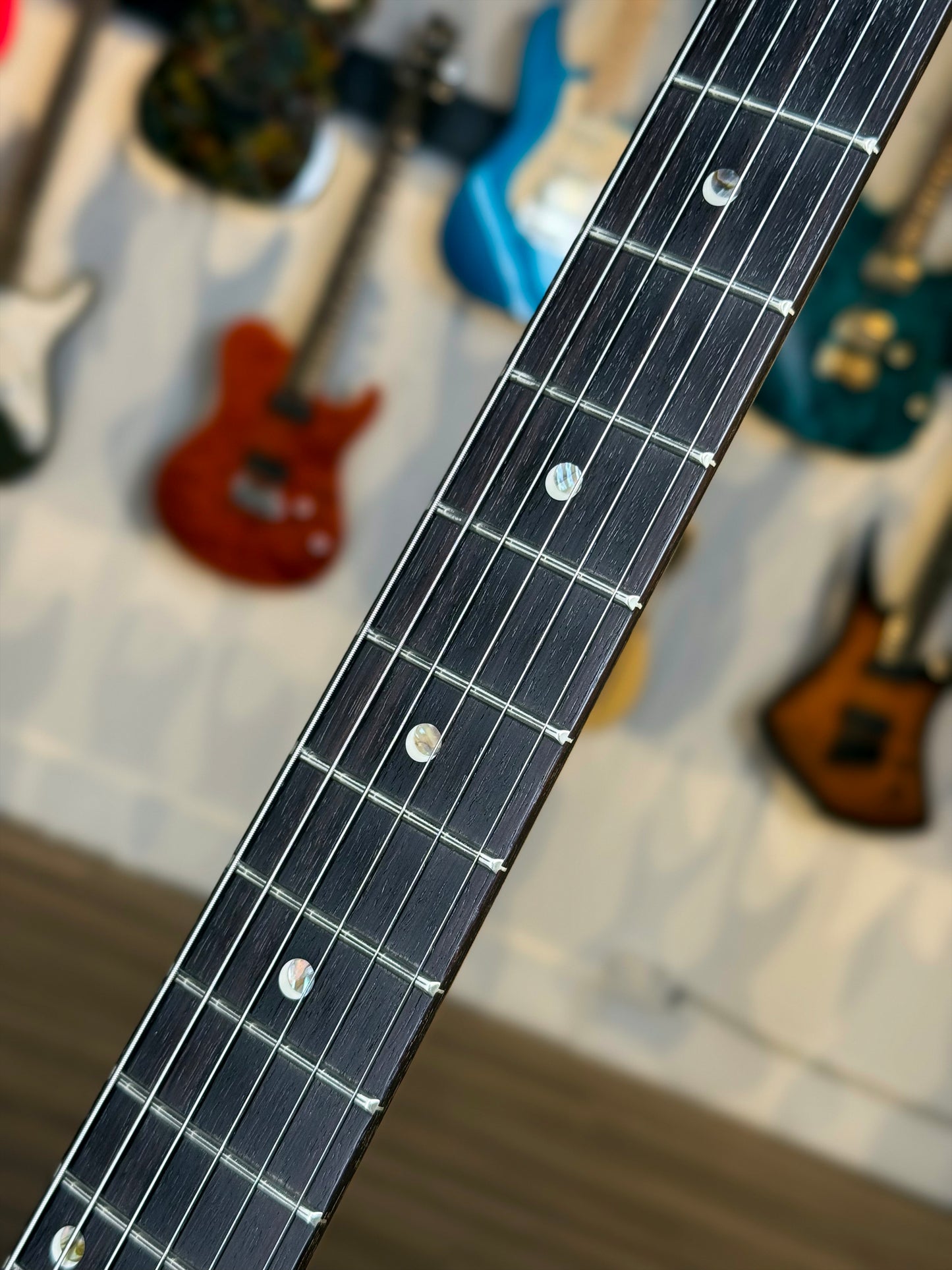 PRS DGT Semi-Hollow Sprayer's Choice | Satin Orange/Yellow Sunburst Crackle/Natural Back