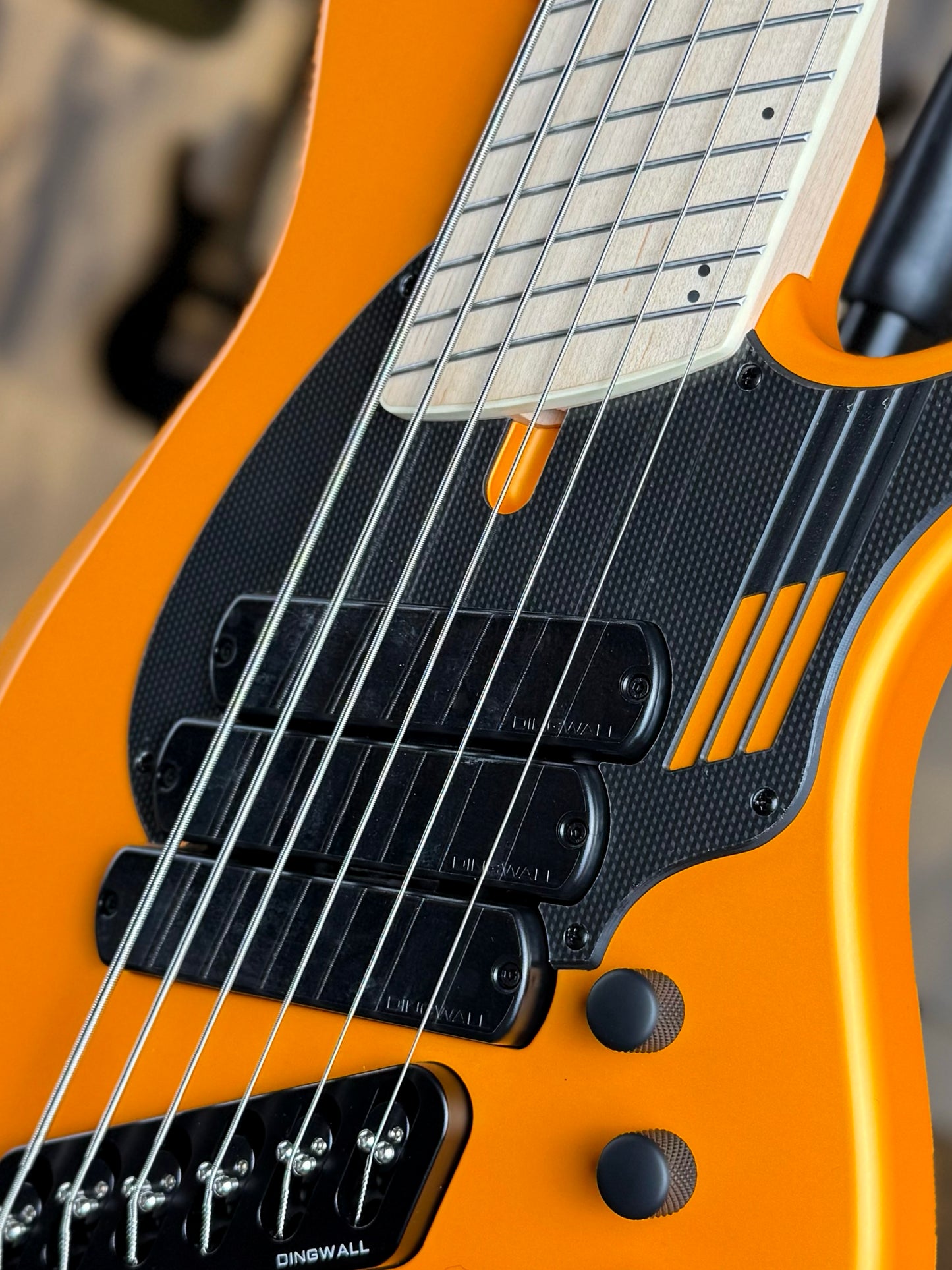 Dingwall Guitars Adam "Nolly" Getgood NG Signature 6 String | Lamborghini Orange (Limited Edition)