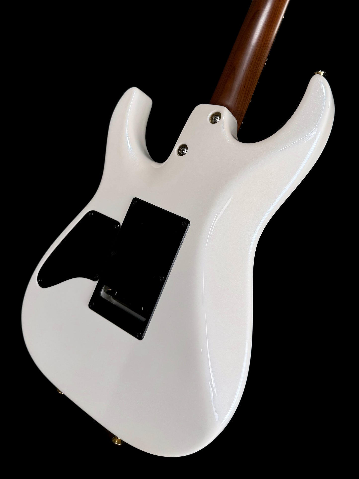 Tom Anderson Li'l Angel Player | Arctic White with Aqua Pearl