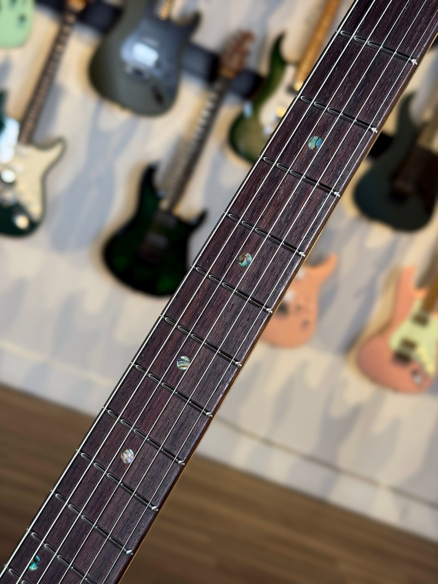 Suhr Modern Custom | Faded Trans Green Burst