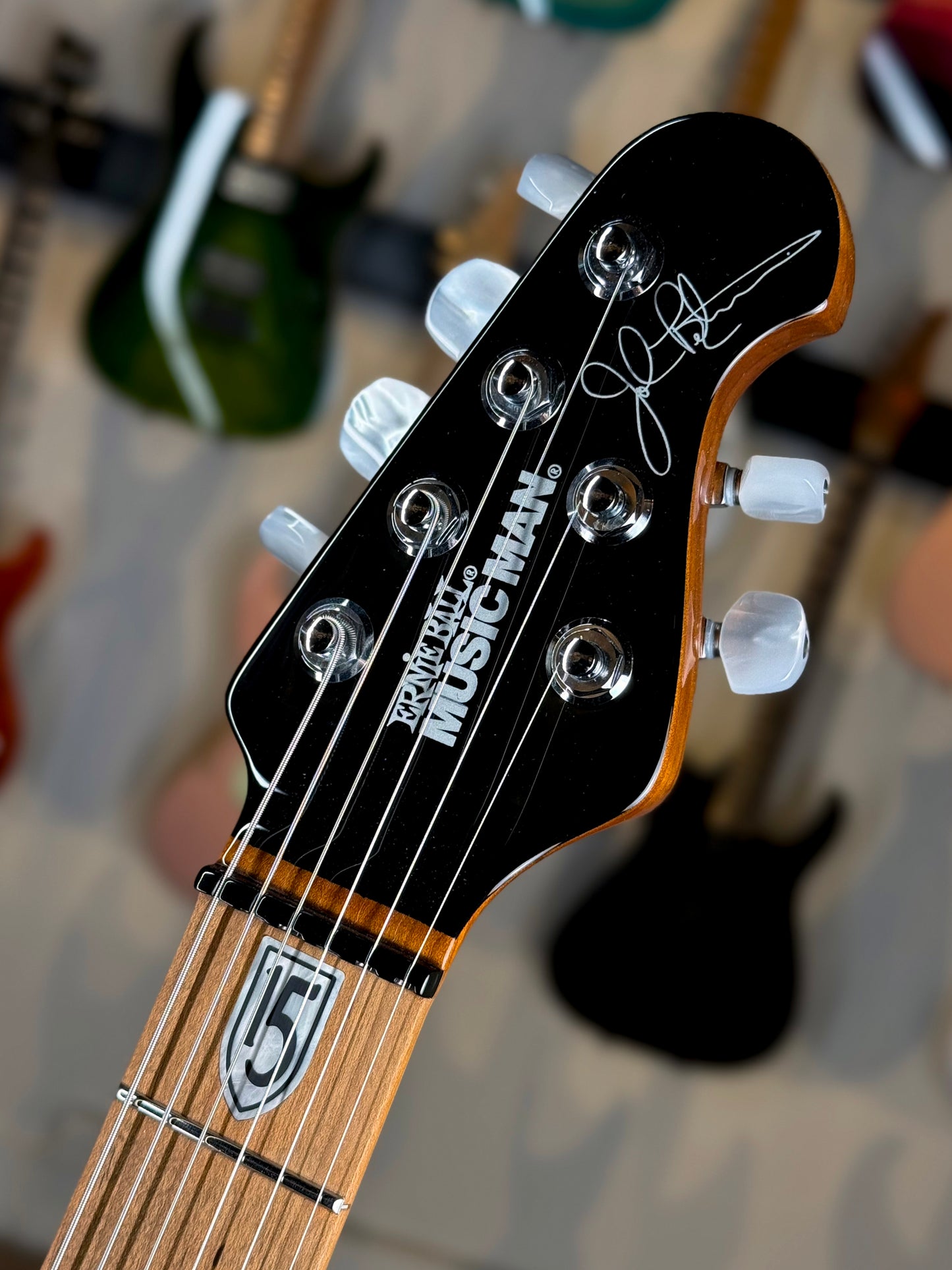 Ernie Ball Music Man JP15 | Custom Blackberry Quilt - 1 of 1