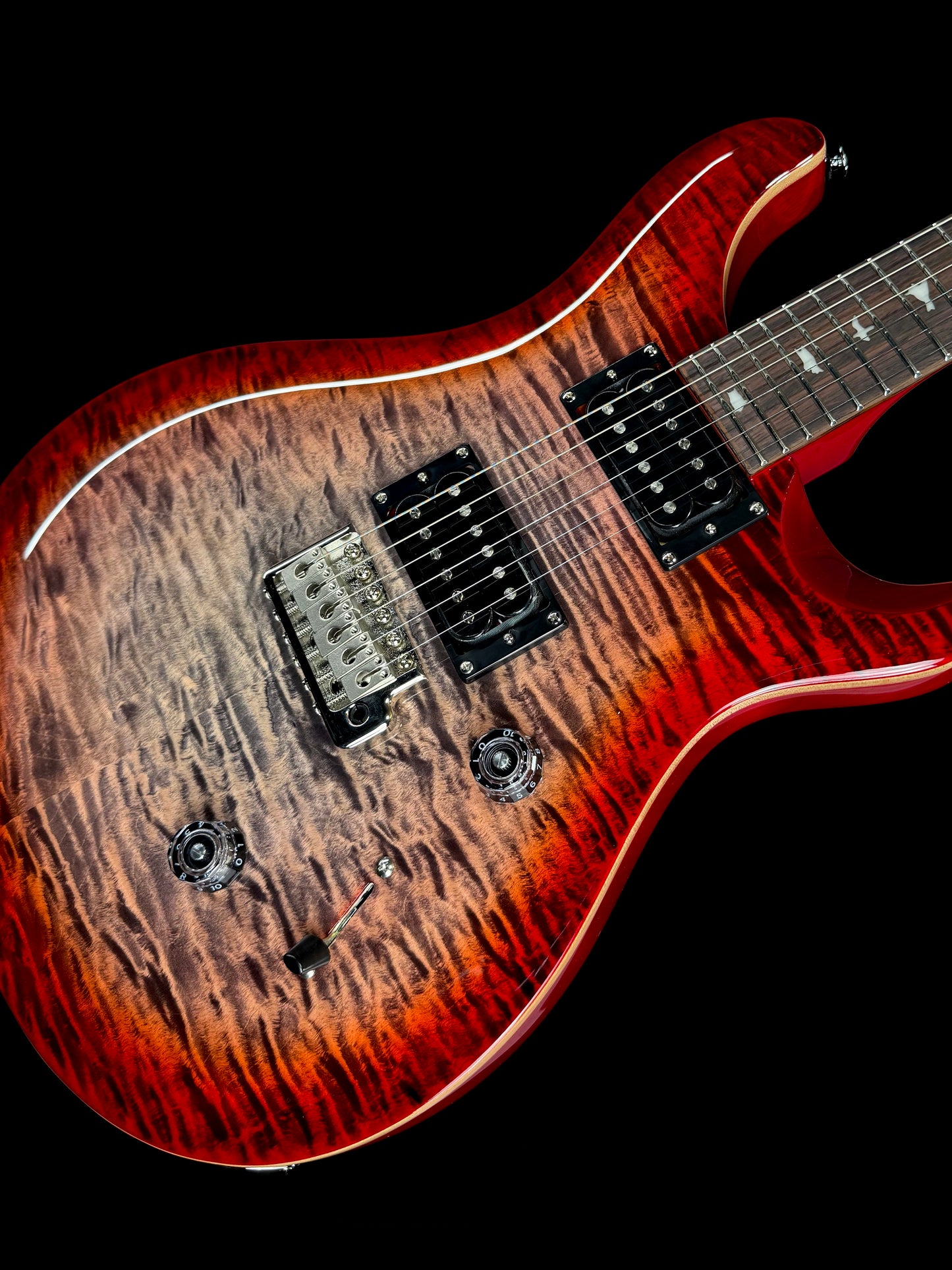 PRS SE Custom 24 | Charcoal Cherry Burst