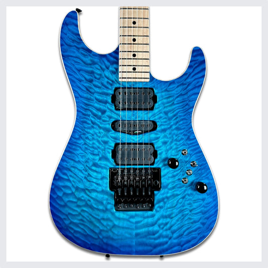 Tom Anderson Drop Top | Bora to Transparent Blue Burst