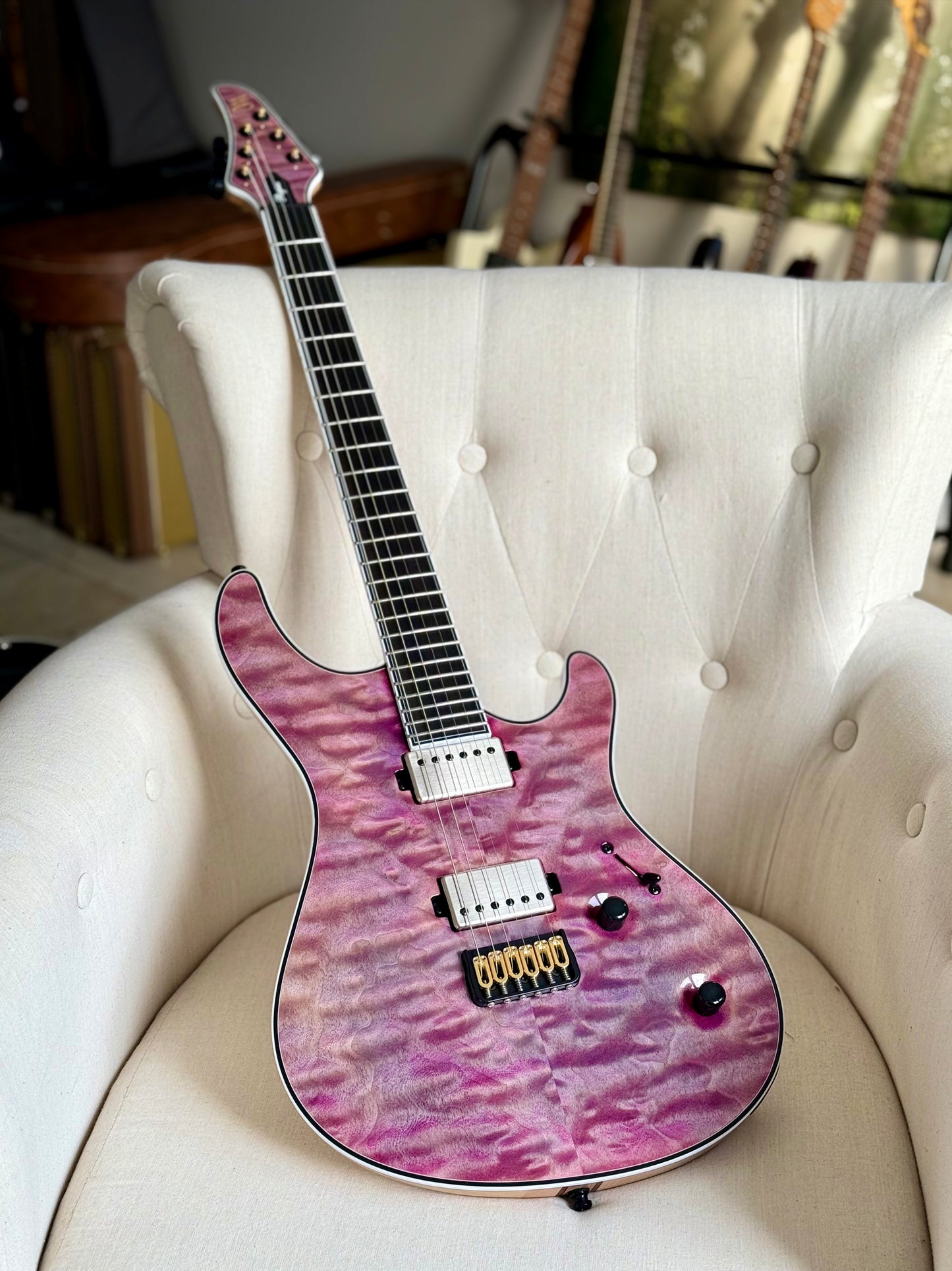 Mayones Regius 6 | Custom Color Magenta/Pink