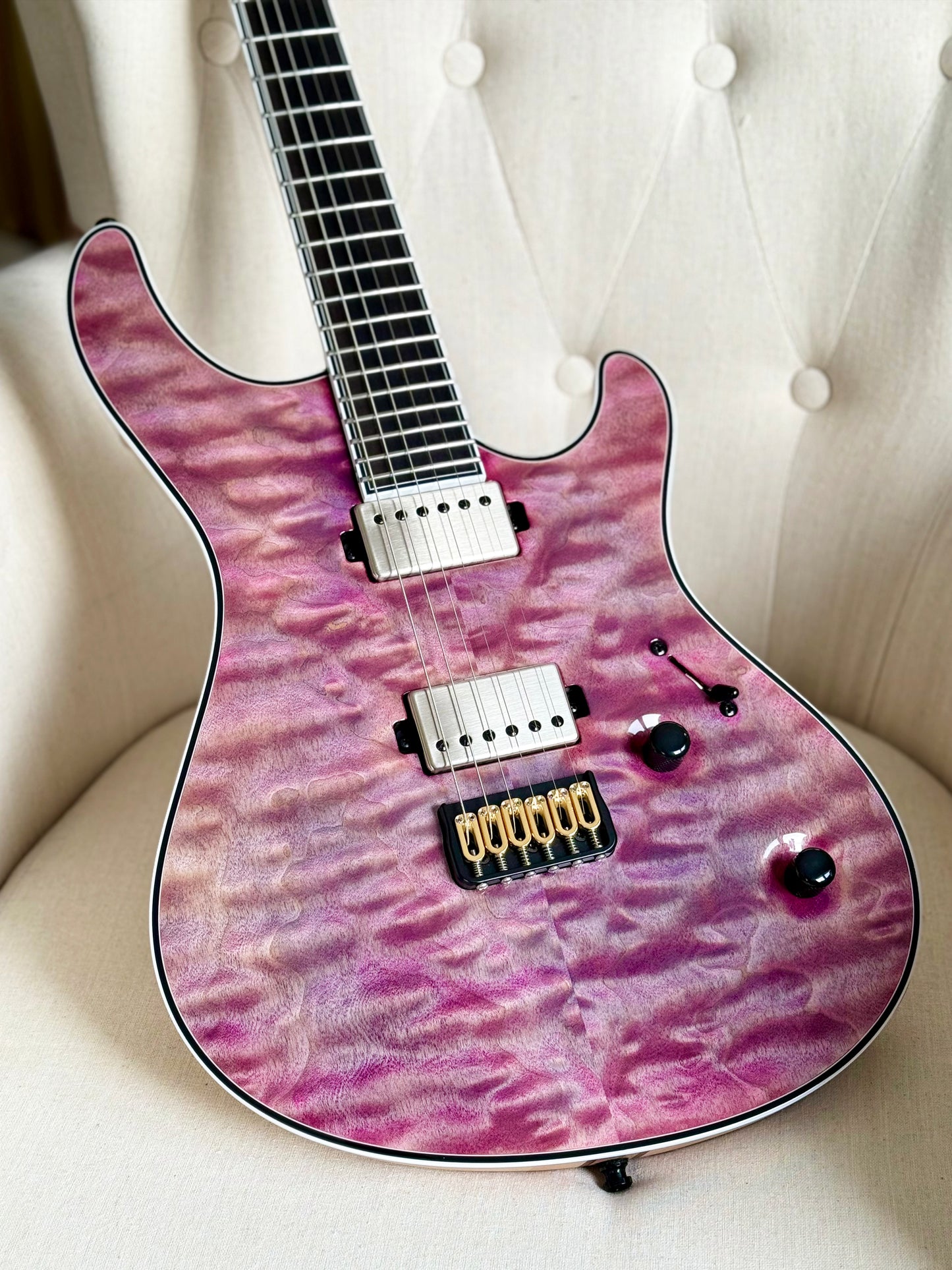 Mayones Regius 6 | Custom Color Magenta/Pink