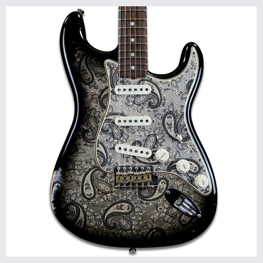 Fender Custom Shop 1969 Black Paisley Stratocaster Relic | Namm Limited Edition