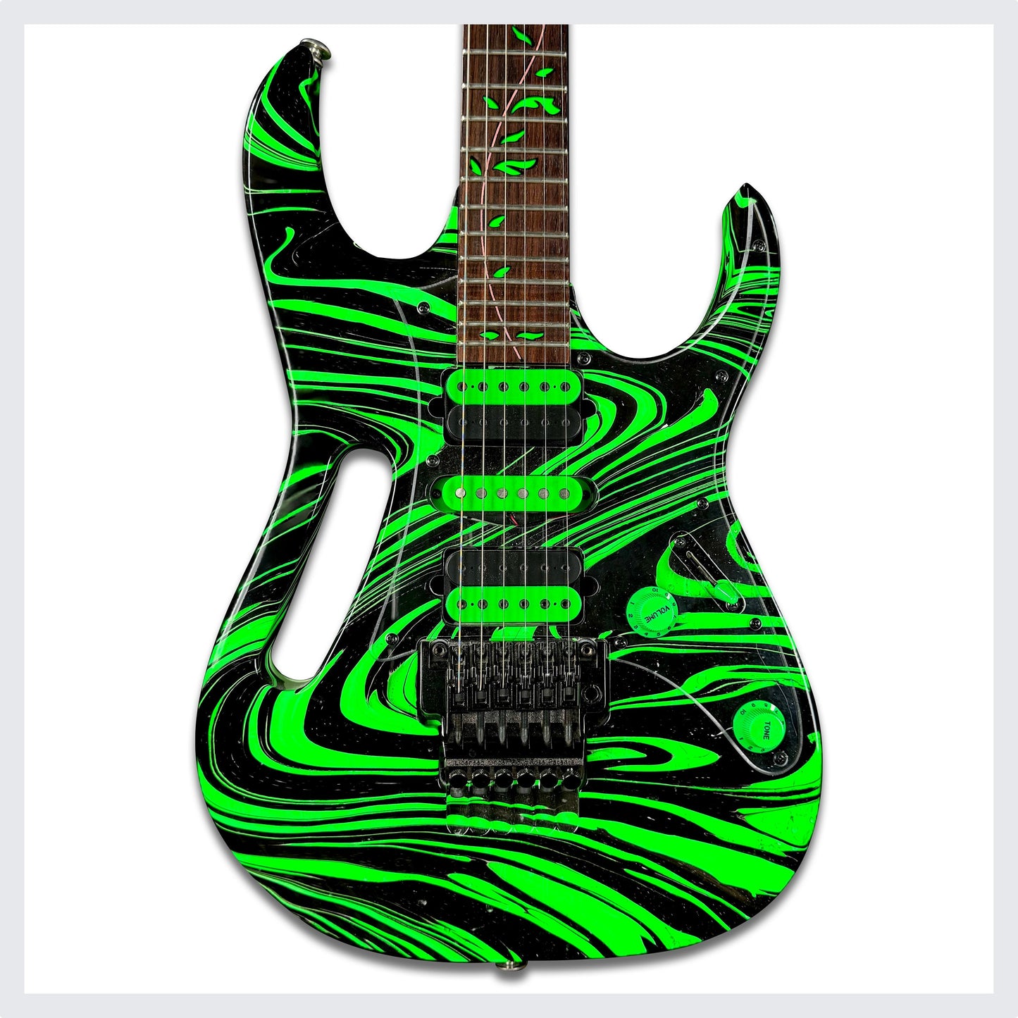 Ibanez Jem 77 GMC Inspired Build | OOTS Swirl | Jem 77-FP Neck