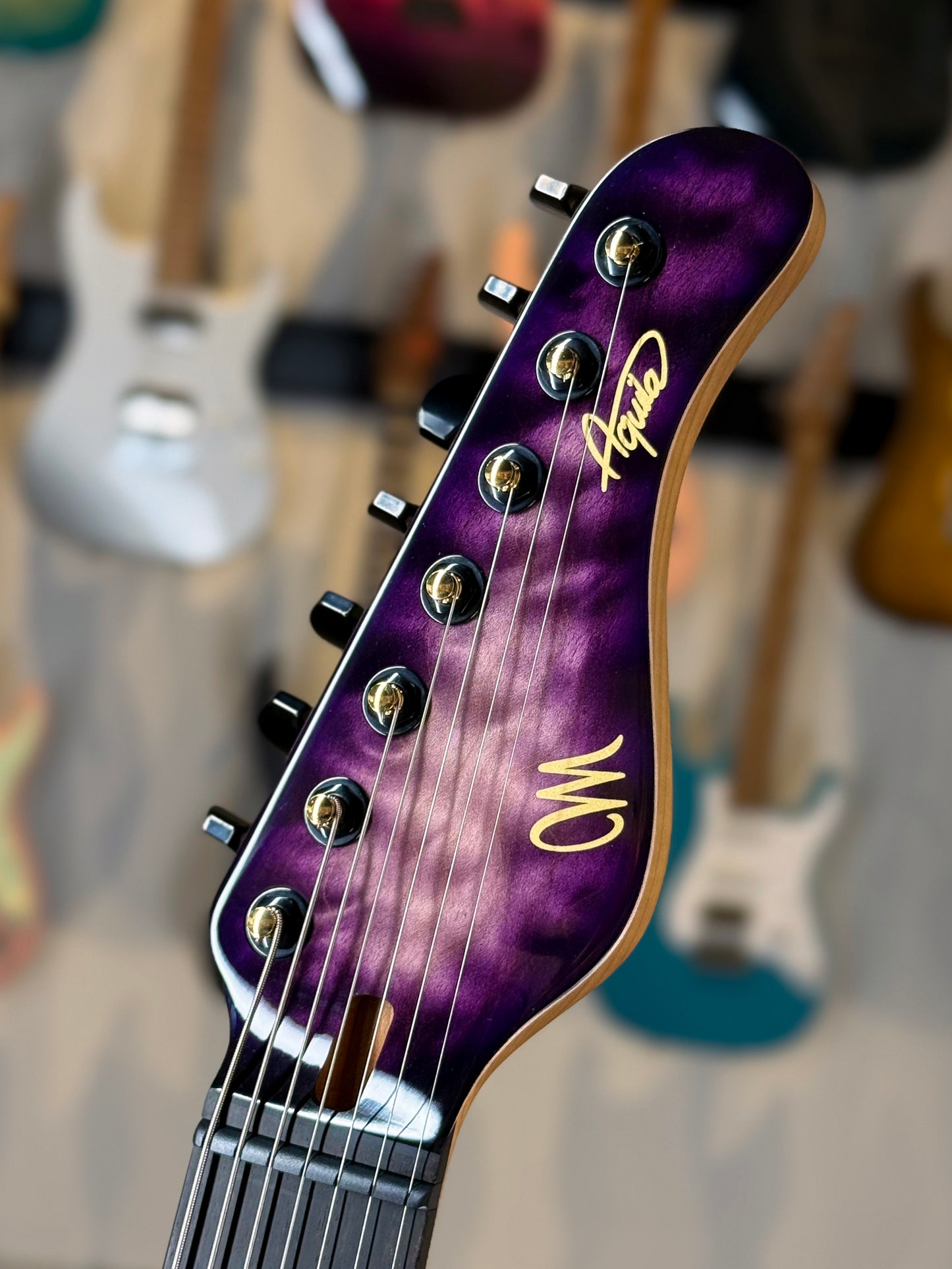 Mayones Aquila Elite S 7 | Purple Iris Gloss