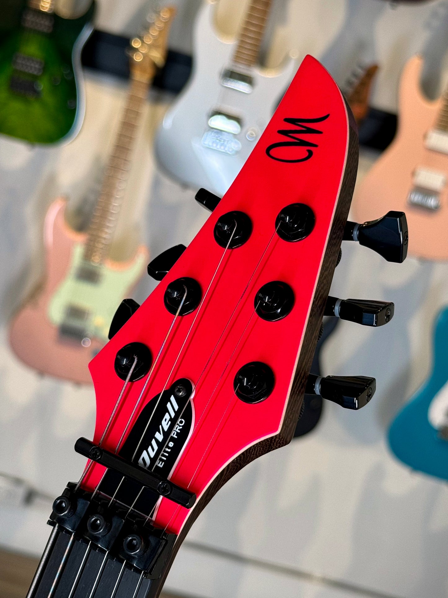Mayones Duvell Elite PRO 6 | Monolith Custom Color Retina Burning Red