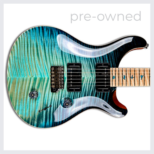 PRS Private Stock Custom 24 | Sub Zero Dragon's Breath Smoked Burst