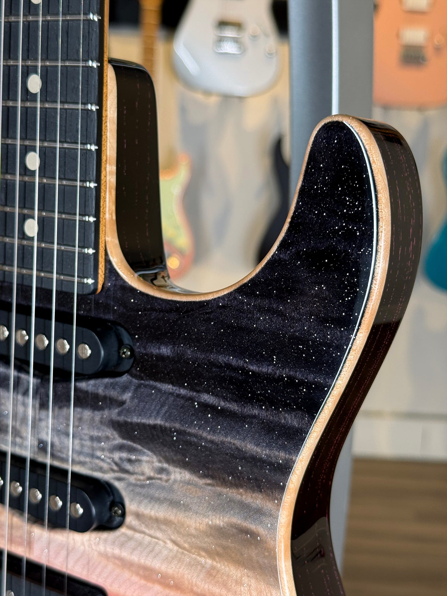 Tom Anderson Drop Top | Sheer Cosmic Purple Double Wipeout (Special Selection Top)