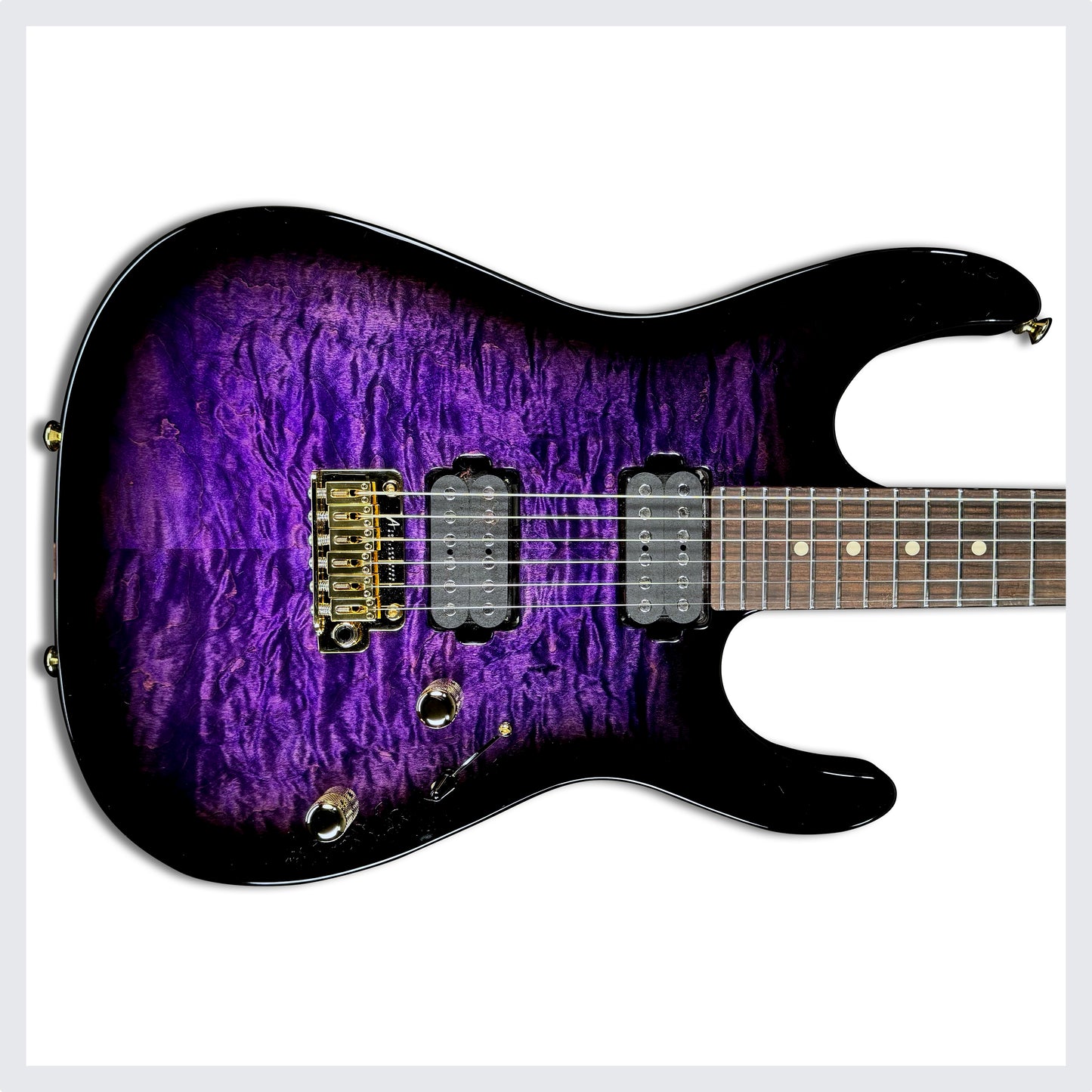 Tom Anderson Arc Angel | Transparent Purple to Black Burst