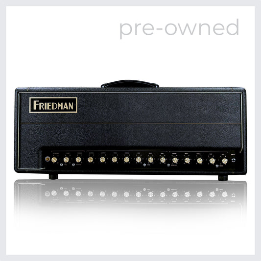 Friedman BE-100 Deluxe 3-Channel 100-Watt Guitar Amp Head