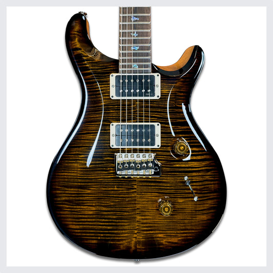 PRS Custom 24 40th Anniversary Limited Edition | Tiger Eye Micro Wraparound Burst