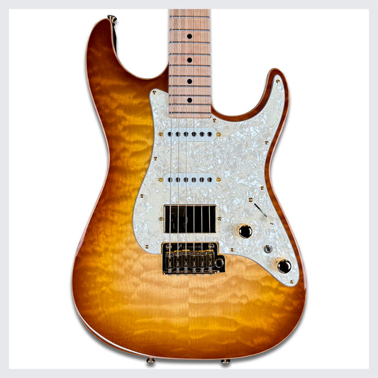 Tom Anderson Drop Top Classic | Sheer Natural Autumn Burst with Binding