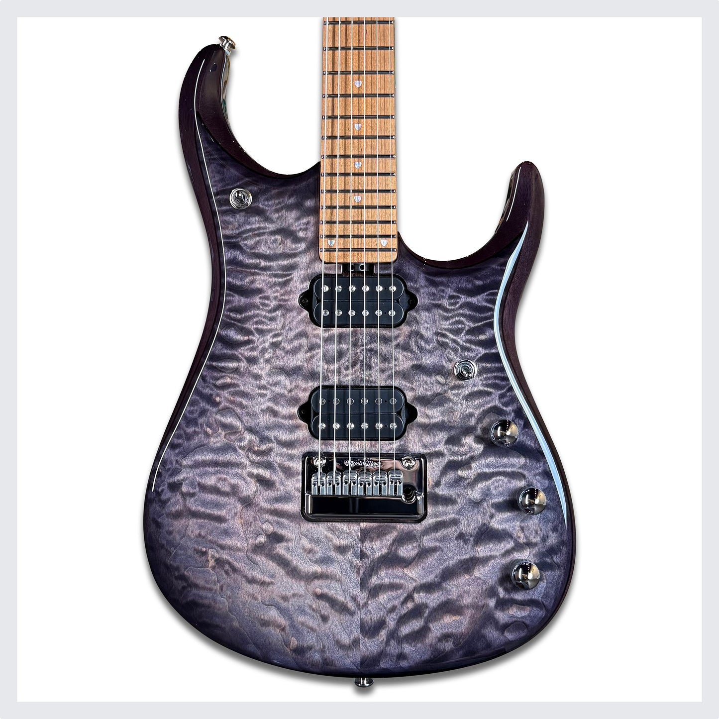 Ernie Ball Music Man JP15 | Custom Blackberry Quilt - 1 of 1