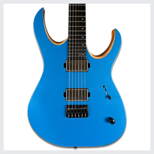 Mayones Duvell Elite 6 | Monolith Custom Ice Blue Metallic