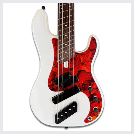 Dingwall Guitars SP1 5 String | Matte Ducati Pearl White