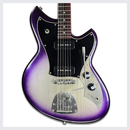 Novo Guitars Serus J Custom | Purple Stranger Burst