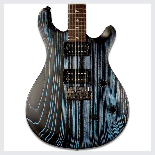 PRS SE Swamp Ash CE 24 "Sandblasted" Limited Edition | Sandblasted Blue