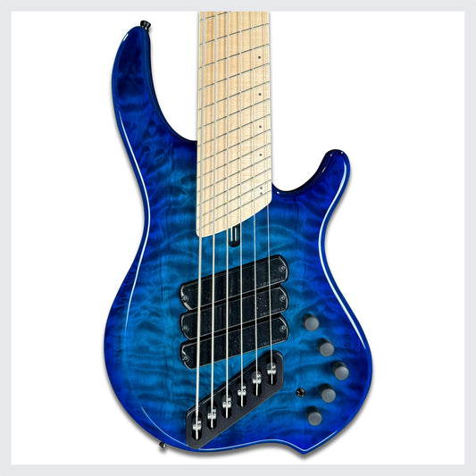 Dingwall Guitars Combustion C3 6 String | Indigoburst Quilt