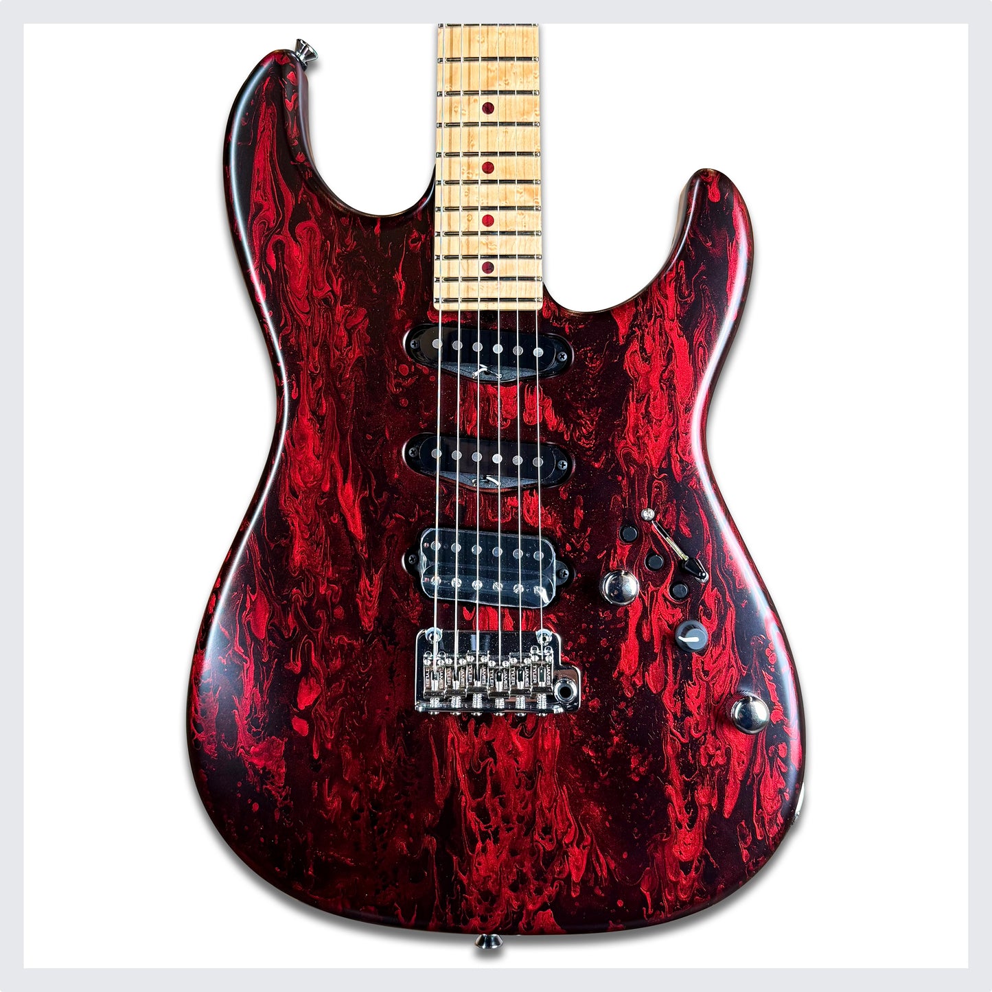 James Tyler Guitars Studio Elite HD | Candy Apple Red Shmear