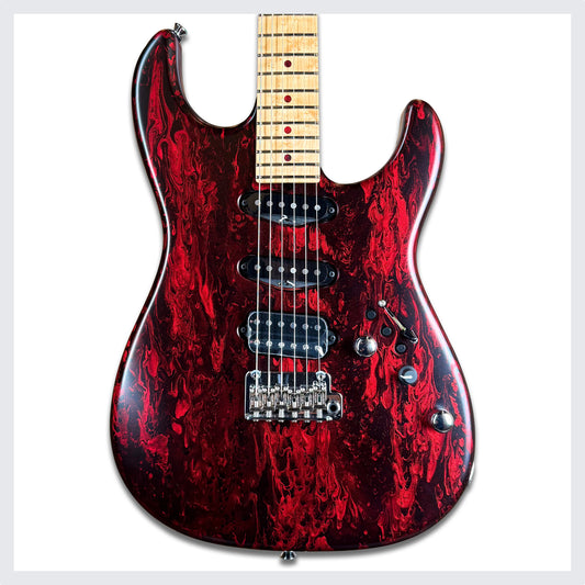 James Tyler Guitars Studio Elite HD | Candy Apple Red Shmear
