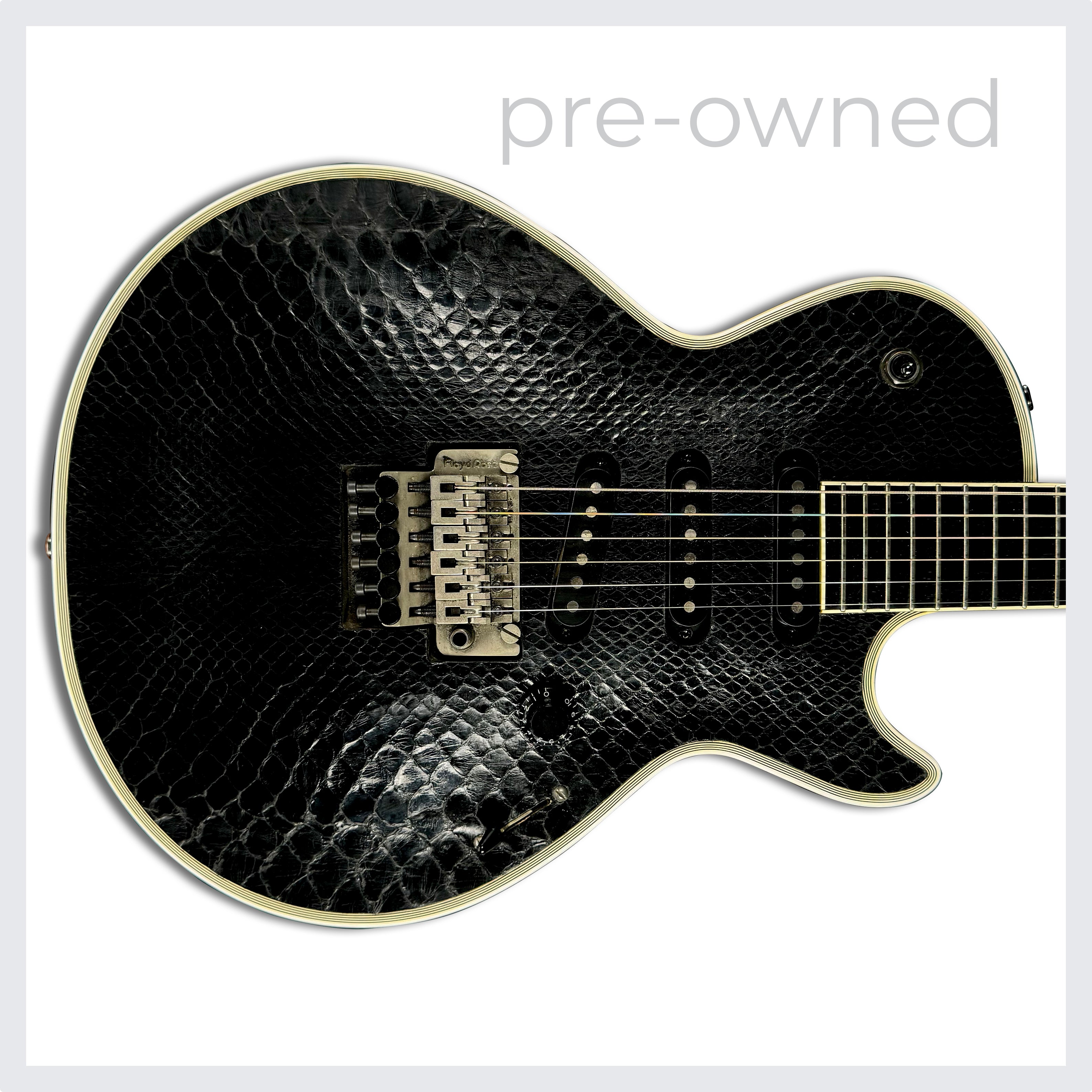 Eclipse Python Esp ESP Custom Shop Eclipse Sugizo S-1 Python | Python Skin – The Vibrato Bar