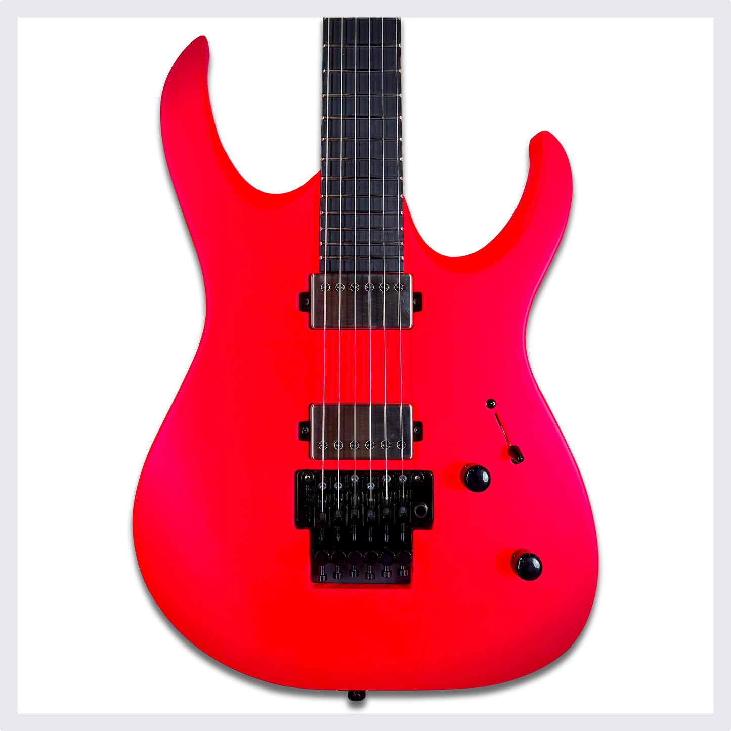 Mayones Duvell Elite PRO 6 | Monolith Custom Color Retina Burning Red
