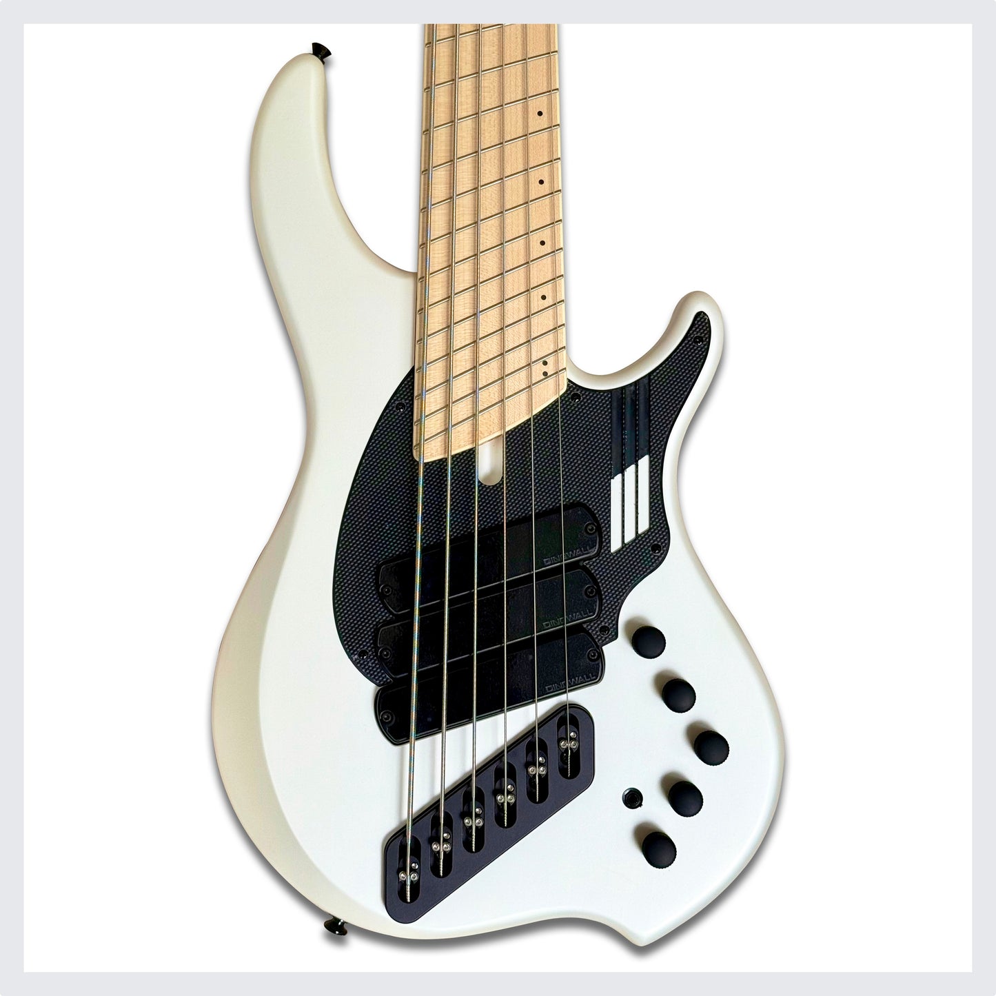 Dingwall Guitars Adam "Nolly" Getgood NG Signature 6 String | Matte Ducati Pearl White