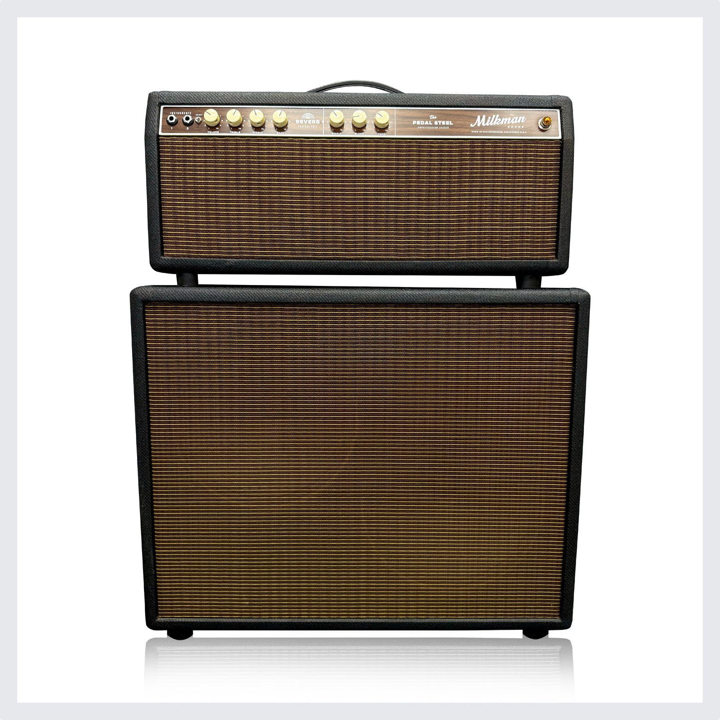 Milkman Sound 85W Pedal Steel Amplifier & Matching 2x12" Cabinet | Custom Shop Black Tweed