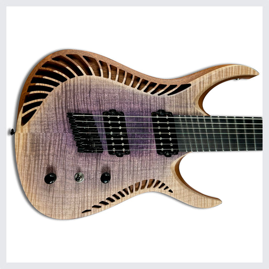 OD Guitars Venus 7 | Matte Purple Mid Burst