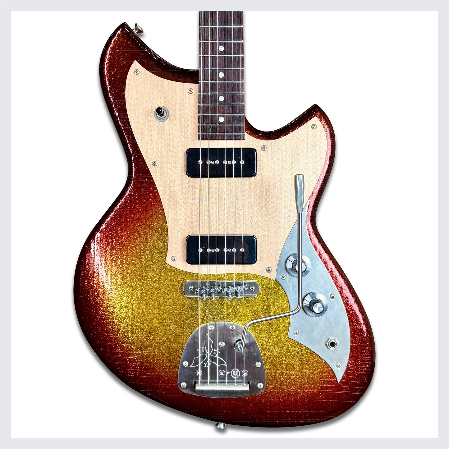 Novo Guitars Serus J Custom | Sienna Burst Sparkle