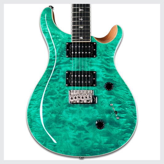PRS SE Custom 24 Quilt | Turquoise