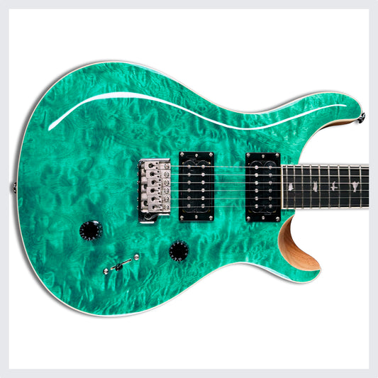 PRS SE Custom 24 Quilt | Turquoise