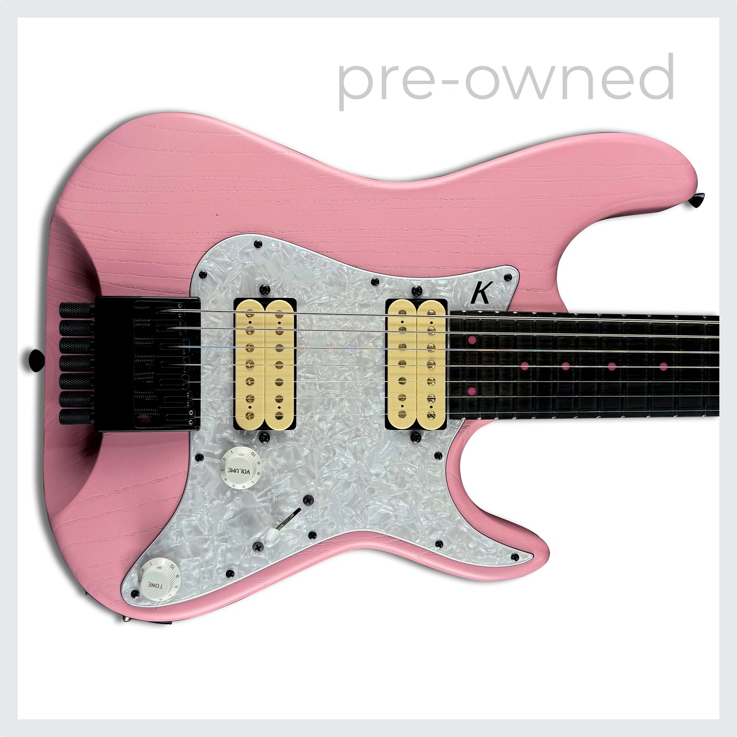 Kiesel Headless Delos 7  | Light Pink Raw Tone Satin