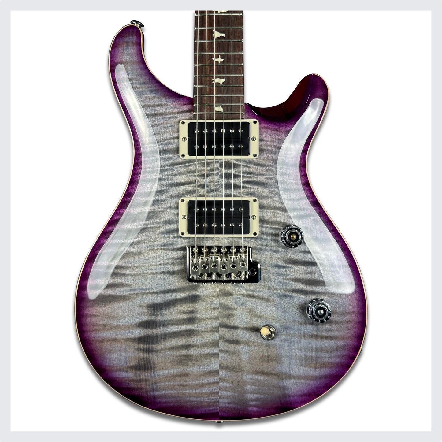 PRS CE 24 | Faded Gray Black Purple Burst