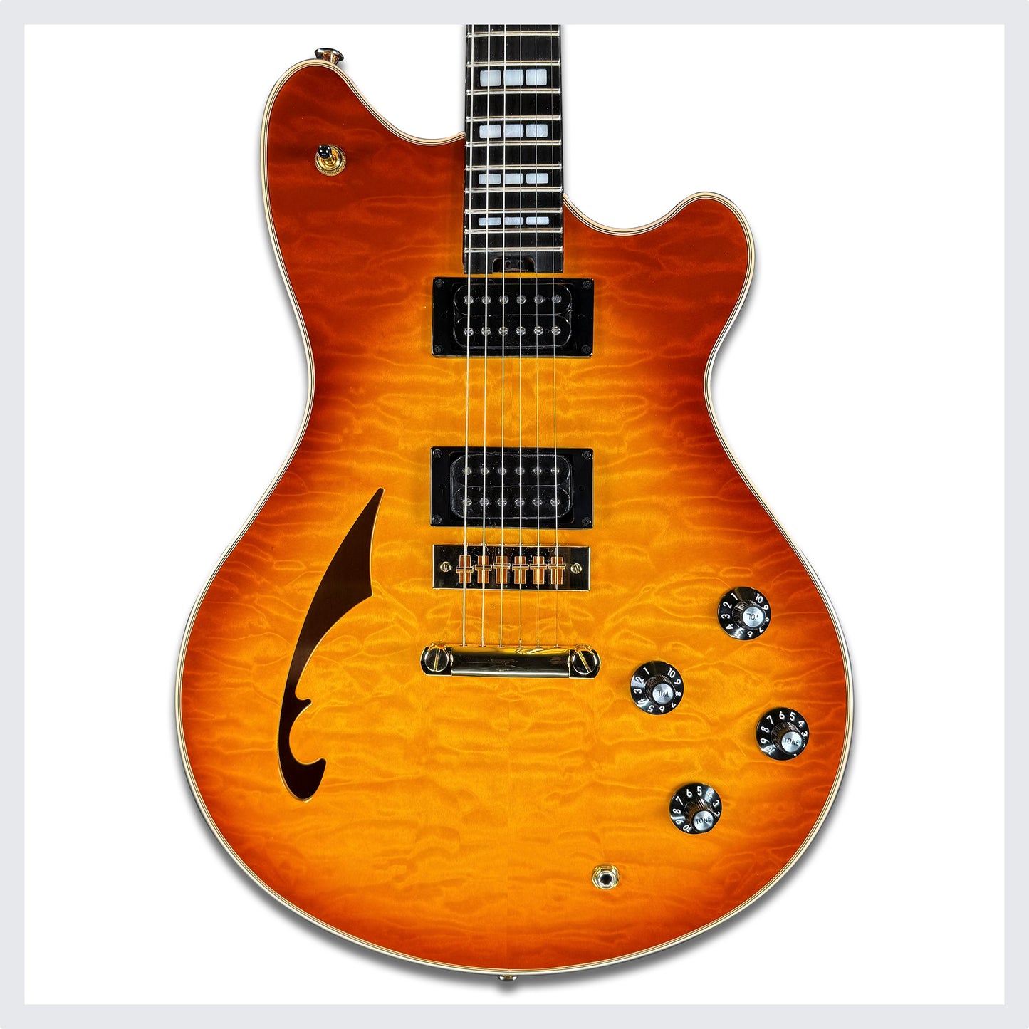 EVH SA-126 Special, QM | Tobacco Burst