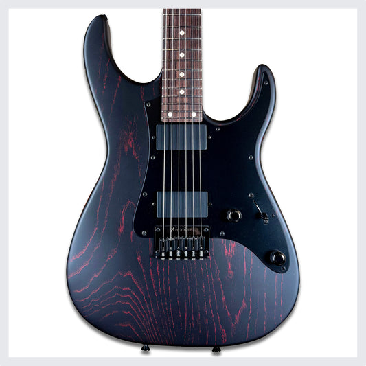 Tom Anderson Guardian Angel Player | Satin Black with Red Dog Hair