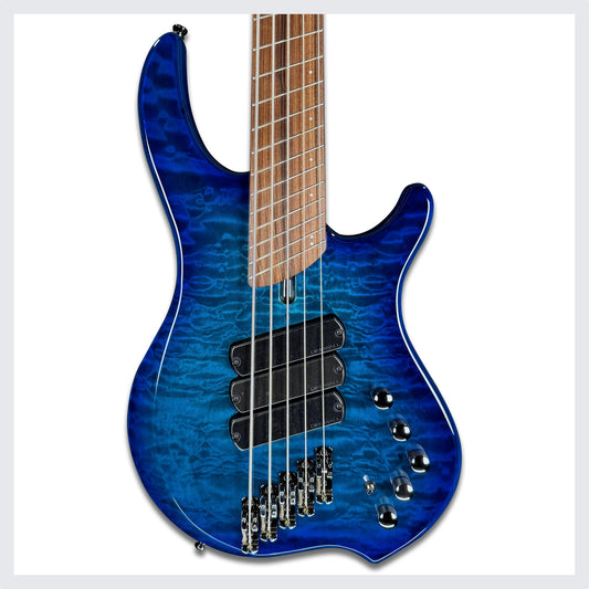Dingwall Guitars Combustion C3 5 String | Indigoburst Quilt