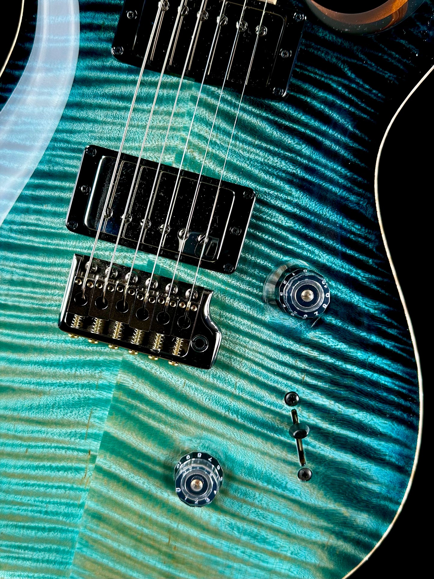 PRS Private Stock Custom 24 | Sub Zero Dragon's Breath Smoked Burst