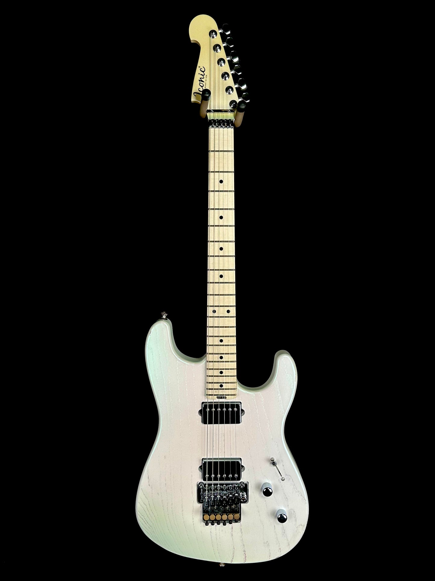 Iconic Guitars Solana Evo SD | Pearl White Colour Shift